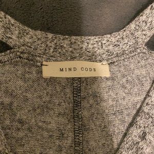 Grey T-Shirt Dress, Women Size S/M, loose fit.